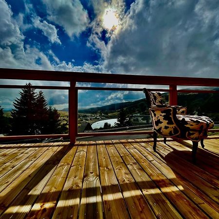 Authentique Chalet Vue Sur Le Lac Et Les Pistes Besse-et-Saint-Anastaise Eksteriør bilde